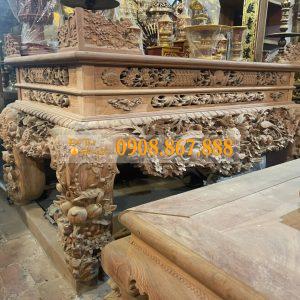 Sập thờ gỗ hương