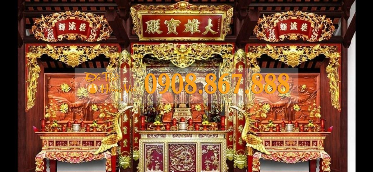 Mẫu Nội Thất Phòng Thờ Cao Cấp 2025