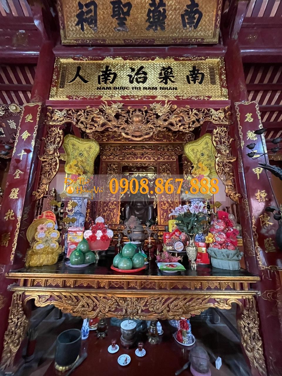 Đền Xưa - Nơi Thờ Đại Danh Y Tuệ Tĩnh .